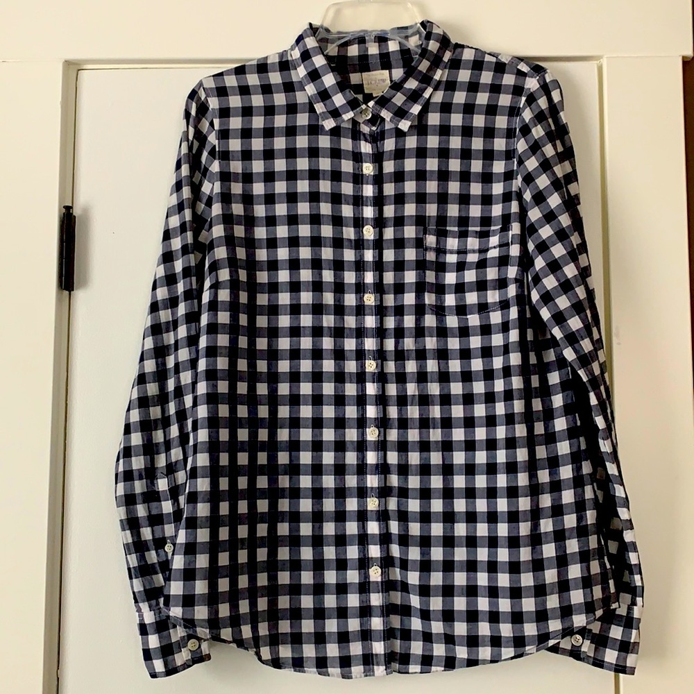 J.CREW “My Perfect Shirt” Long Sleeve Button Down
